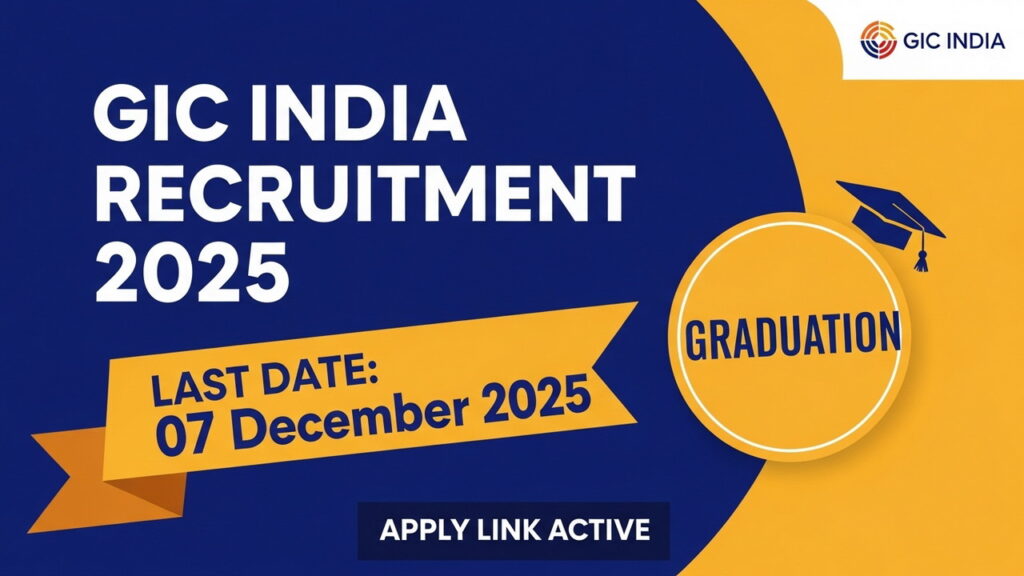 GIC India Recruitment 2025