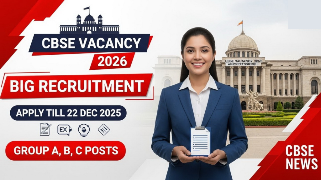 CBSE Vacancy 2026